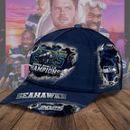 Seattle Seahawks 2025 Super Bowl LX Champions Classic Cap – TMTHU3856