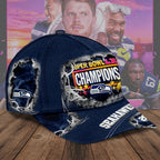 Seattle Seahawks 2025 Super Bowl LX Champions Classic Cap – TMTHU3926