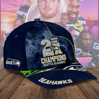 Seattle Seahawks 2025 Super Bowl LX Champions Classic Cap – TMTHU3928