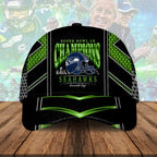 Seattle Seahawks 2025 Super Bowl LX Champions Classic Cap – HOATT16157