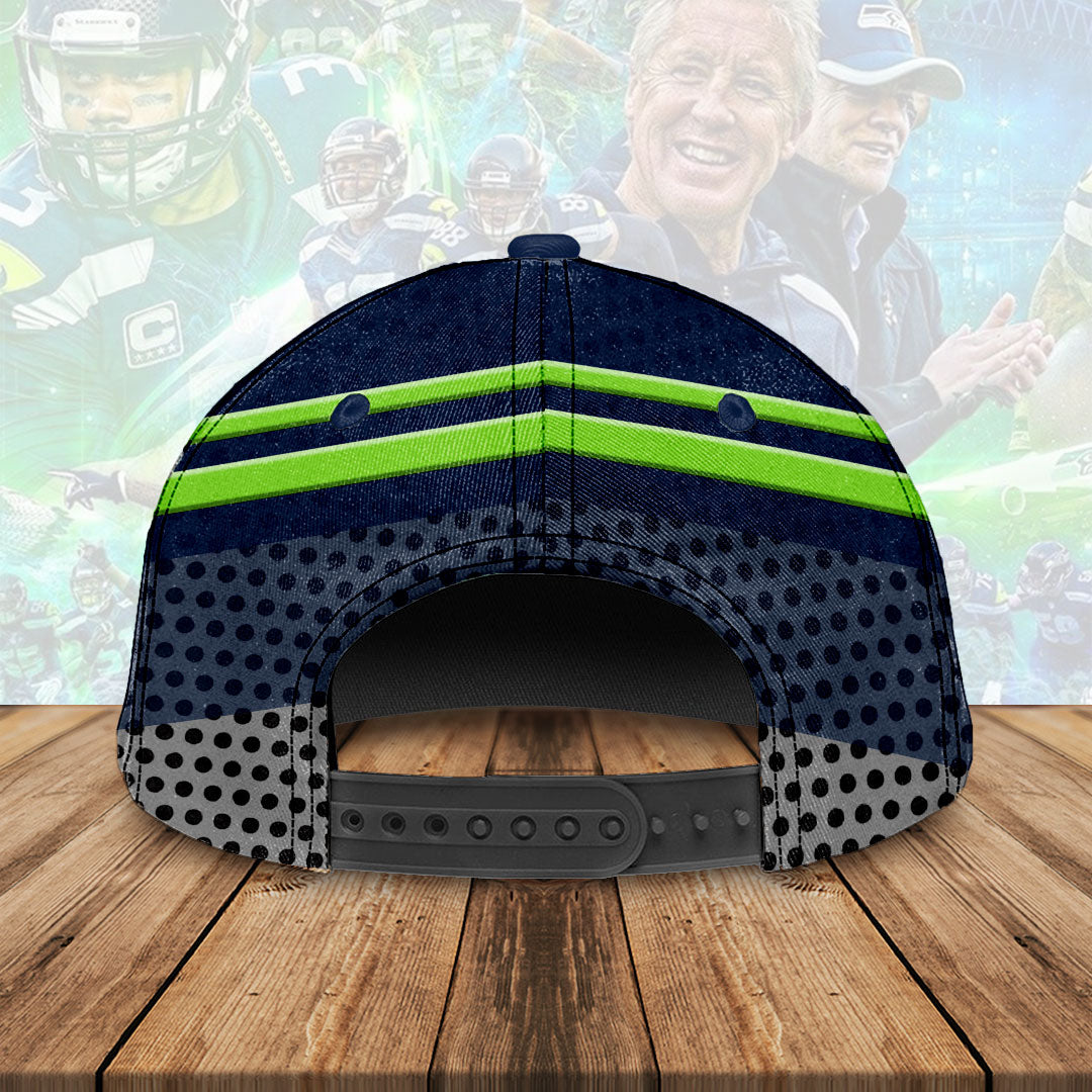 Seattle Seahawks 2025 Super Bowl LX Champions Classic Cap – HOATT16164
