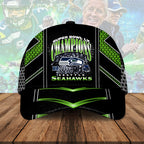 Seattle Seahawks 2025 Super Bowl LX Champions Classic Cap – HOATT16232