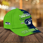 Seattle Seahawks 2025 Super Bowl LX Champions Classic Cap – HOATT16318