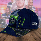 Seattle Seahawks 2025 Super Bowl LX Champions Classic Cap – TMTHU3985
