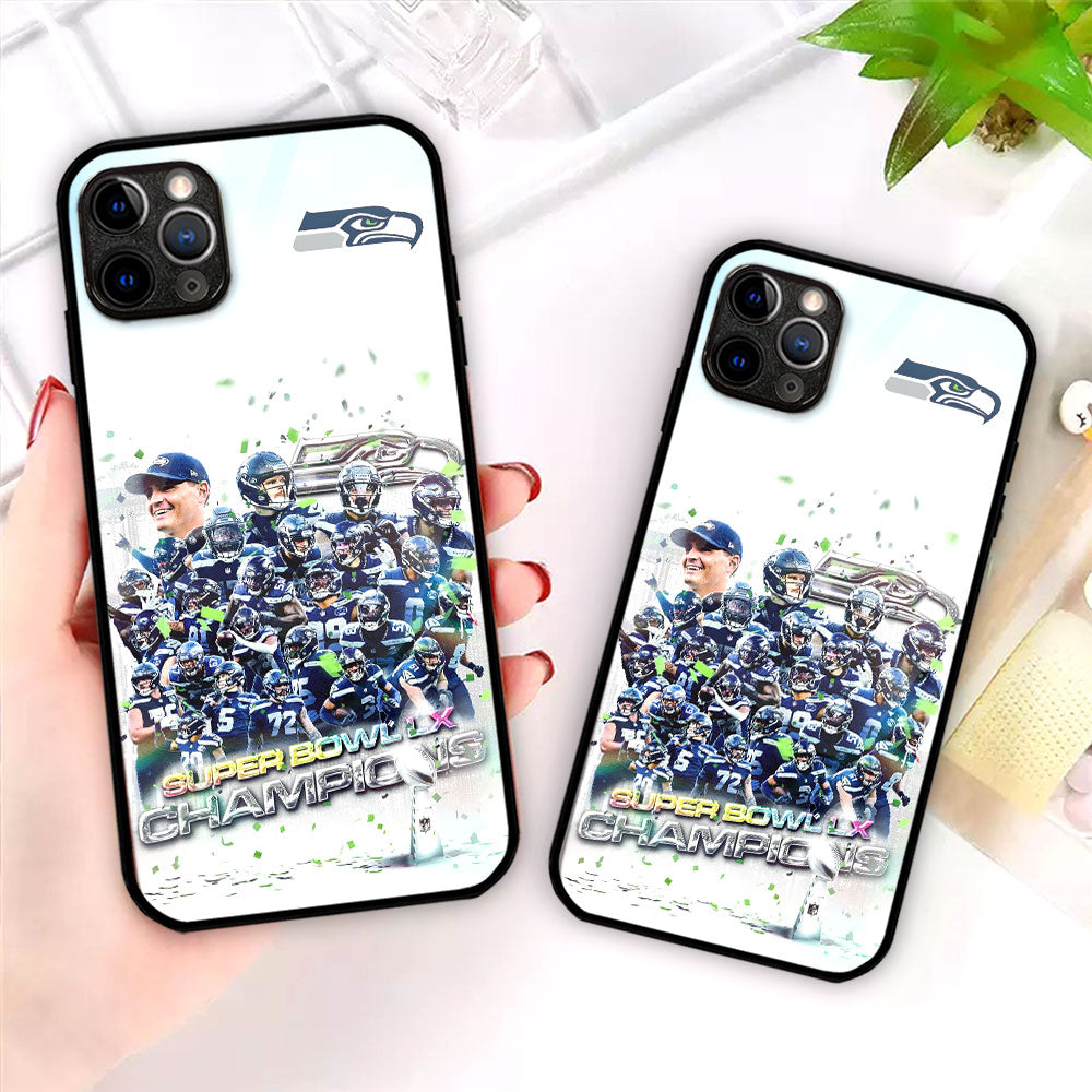 Seattle Seahawks 2025 Super Bowl LX Champions Phone Case – TMTHU3865