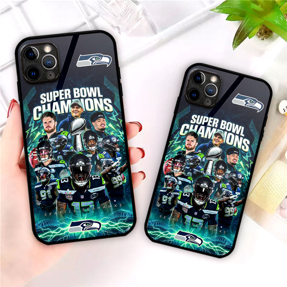 Seattle Seahawks 2025 Super Bowl LX Champions Phone Case – TMTHU3879