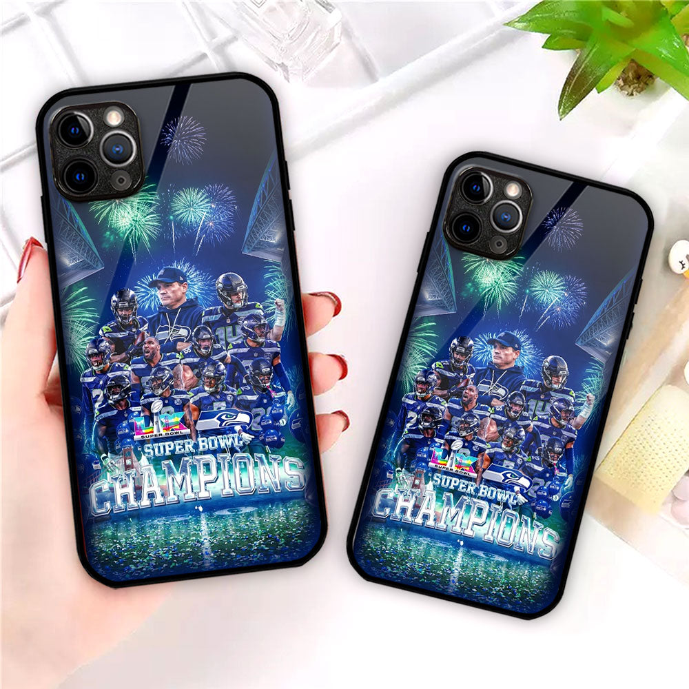Seattle Seahawks 2025 Super Bowl LX Champions Phone Case – TMTHU3884