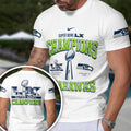 Seattle Seahawks 2025 Super Bowl LX Champions 3D Apparel – HOATT16207