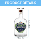 Seattle Seahawks 2025 Super Bowl LX Champions 25oz Empty Whiskey Bottle – TMTHU3890