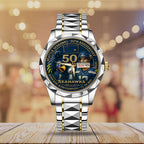 Seattle Seahawks 50th Anniversary Alloy Luxury Quartz Watch – MAITM14427
