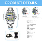 Seattle Seahawks 50th Anniversary Alloy Luxury Quartz Watch – MAITM14639