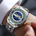 Seattle Seahawks 50th Anniversary Alloy Luxury Quartz Watch – HOATT15711