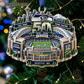 Seattle Seahawks 50th Anniversary Lumen Field Ornament