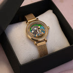 Seattle Seahawks 50th Anniversary Mesh Strap Quartz Watch – MAITM14749
