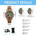 Seattle Seahawks 50th Anniversary Mesh Strap Quartz Watch – MAITM14749