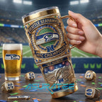 Seattle Seahawks NFC Champions Limited Edition YETI Tumbler