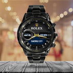 Seattle Seahawks x Rolex Black Stainless Steel Watch – MAITM13221