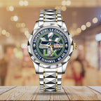 Seattle Seahawks Super Bowl LX Champions Alloy Luxury Quartz Watch – MAITM14758