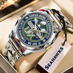 Seattle Seahawks Super Bowl LX Champions Alloy Luxury Quartz Watch – MAITM14758