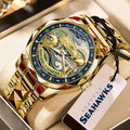 Seattle Seahawks Super Bowl LX Champions Alloy Luxury Quartz Watch – MAITM14776