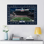 Seattle Seahawks Super Bowl LX Champions Canvas – MAITM14773