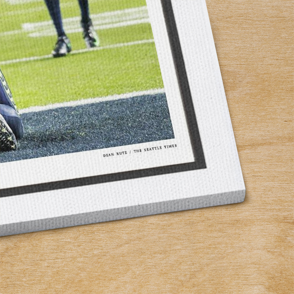 Seattle Seahawks Super Bowl LX Champions Rectangle Canvas With Inner Frame – MAITM14868