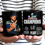 Seattle Seahawks Super Bowl LX Champions Ceramic Mug – MAITM14869