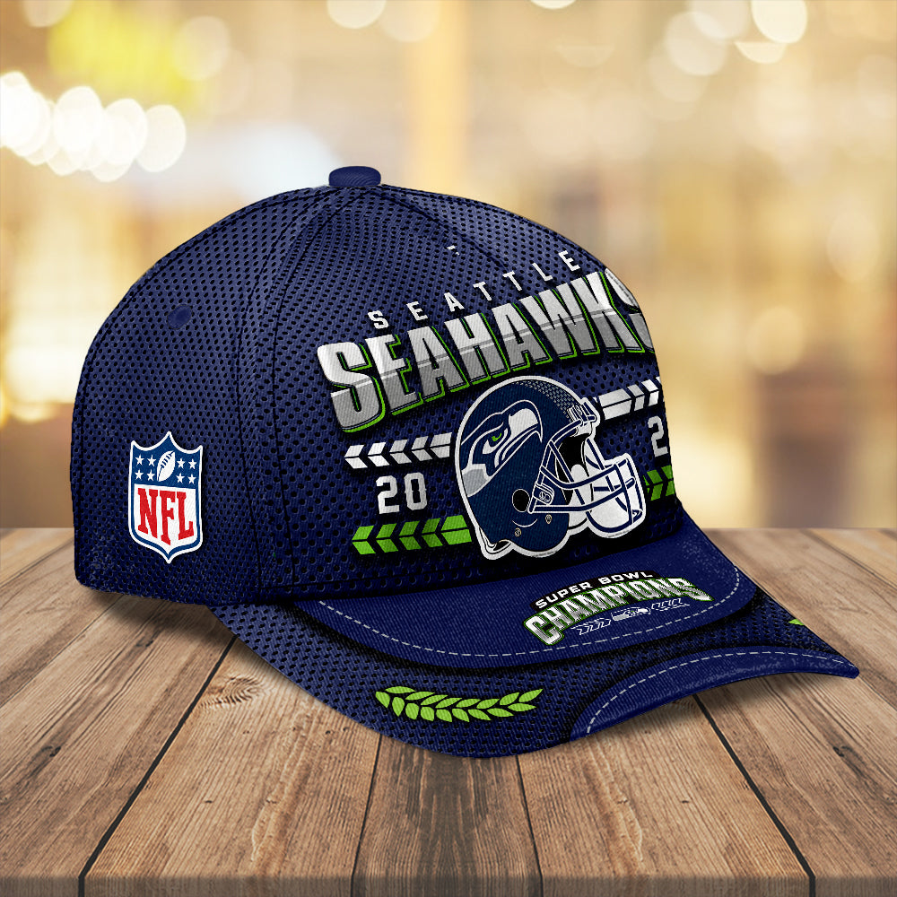 Seattle Seahawks Super Bowl LX Champions Classic Cap – MAITM14882