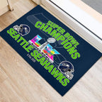 Seattle Seahawks Super Bowl LX Champions Custom Doormat – MAITM14955