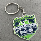 Seattle Seahawks Super Bowl LX Champions Custom Shape 1-sided Keychain – MAITM14831