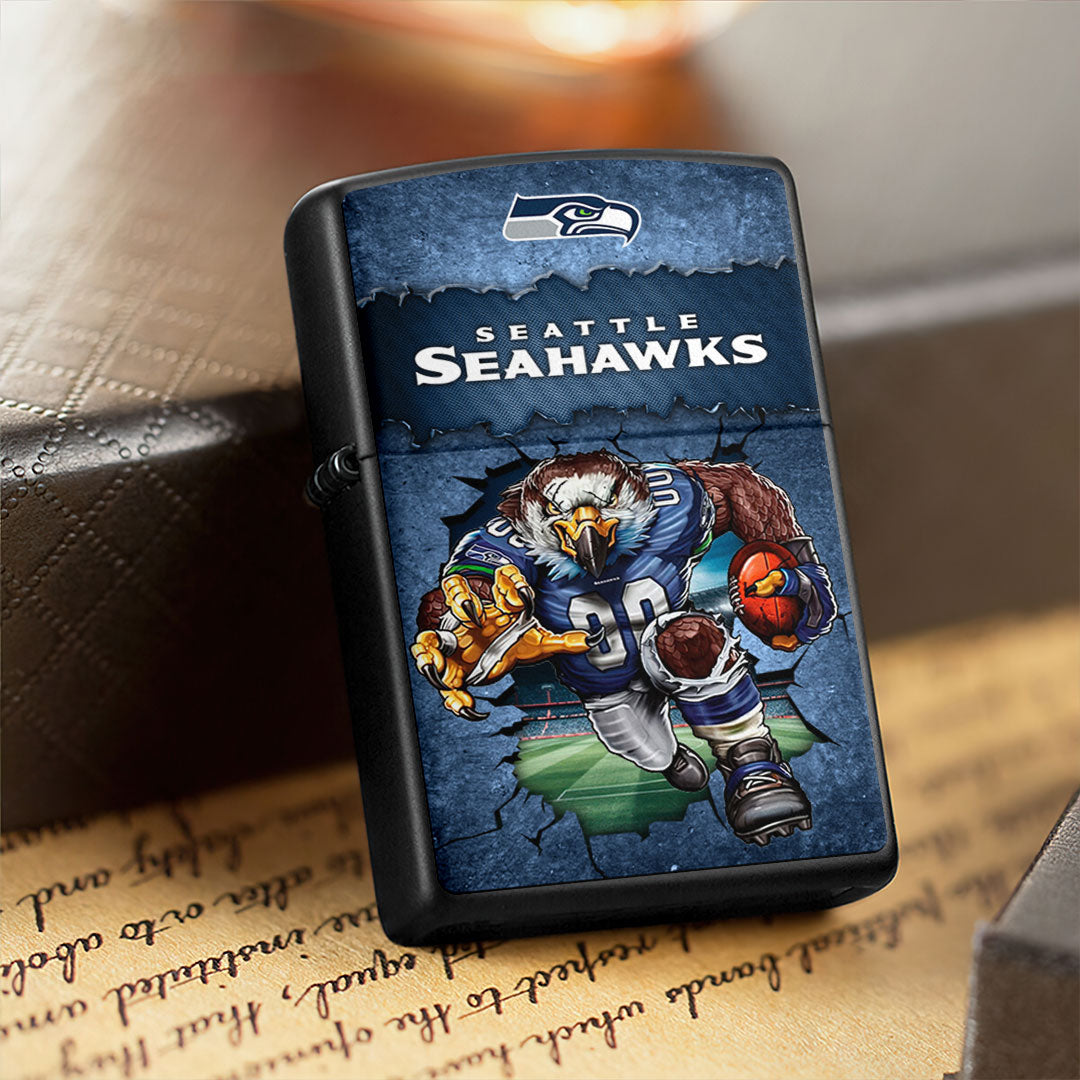 Seattle Seahawks Zippo Lighter Case (No Insert) – HOATT13338