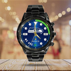 Seattle Seahawks x Rolex Black Stainless Steel Watch – MAITM14683