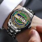 Seattle Seahawks Alloy Luxury Quartz Watch – GNE5095
