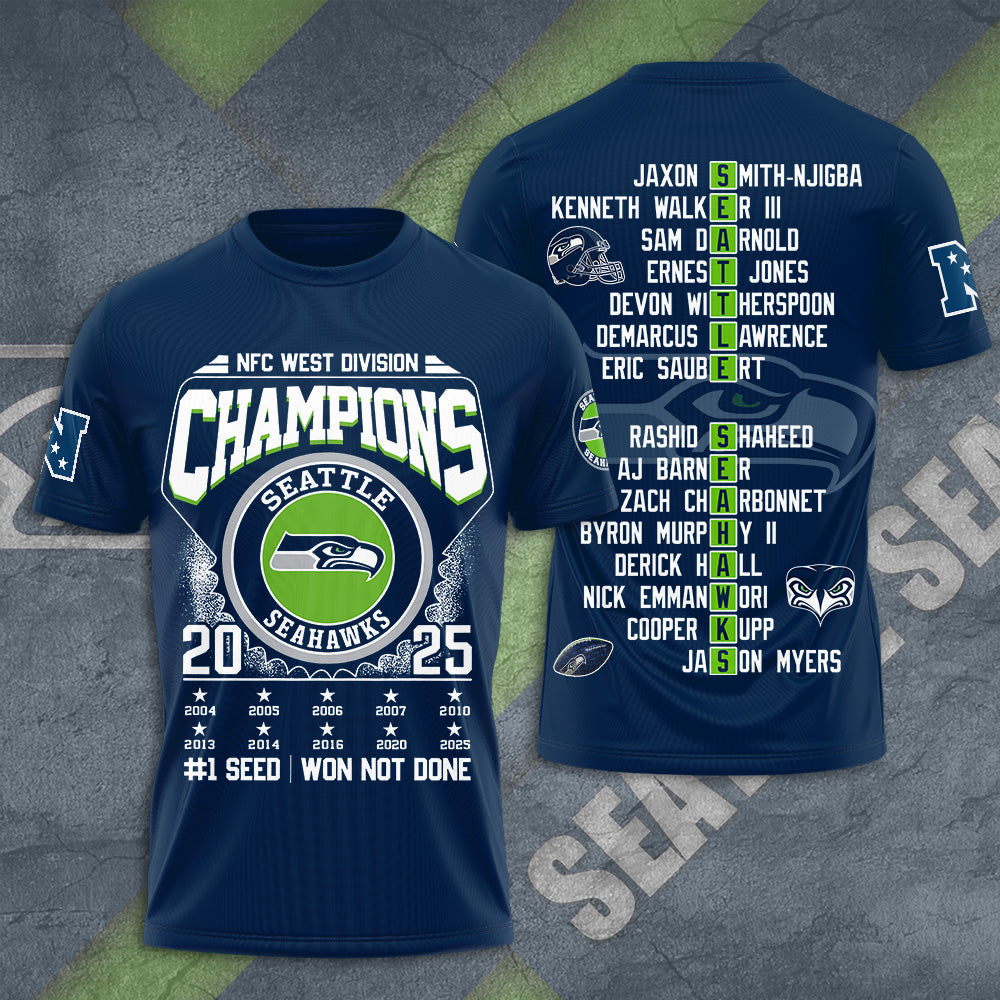 Seattle Seahawks 3D Apparel – TANTN19921