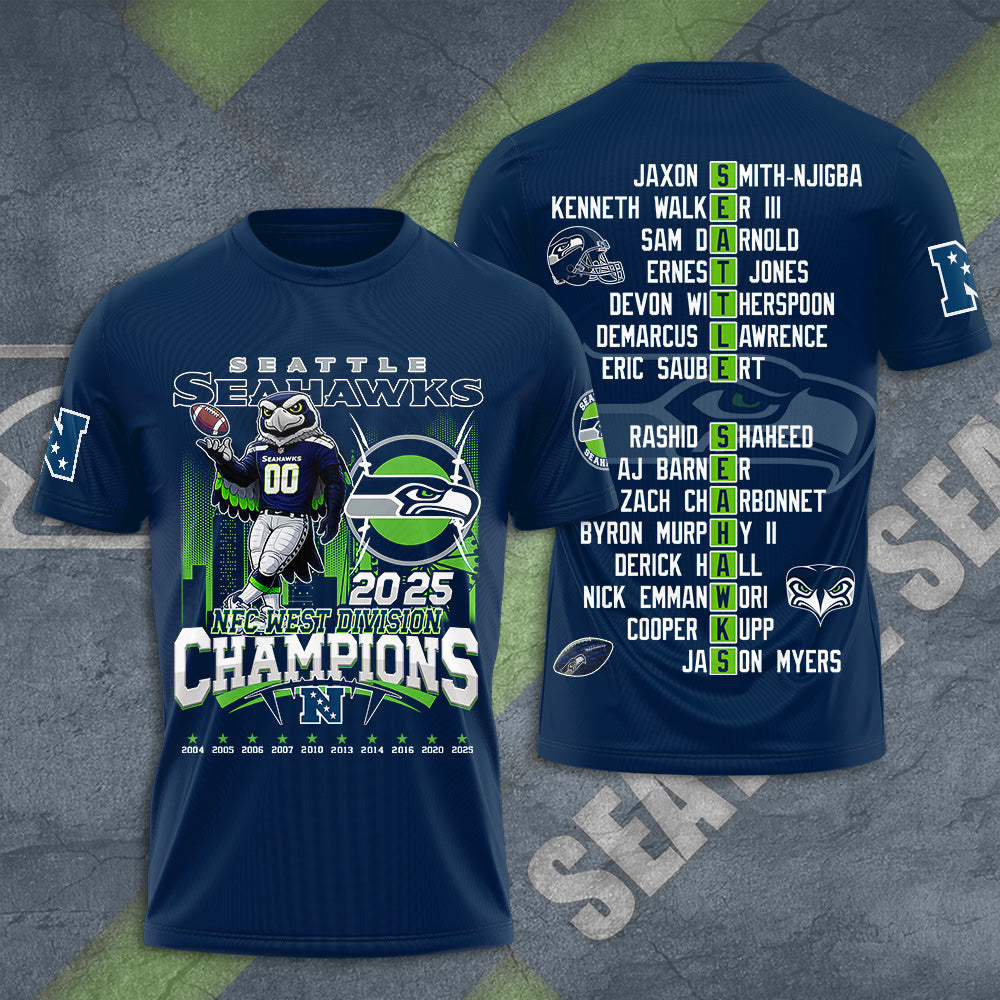 Seattle Seahawks 3D Apparel – TANTN19931