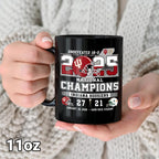 Indiana Hoosiers Football 2025 National Champions Ceramic Mug – TANTN20707