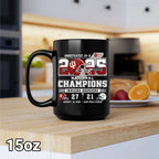 Indiana Hoosiers Football 2025 National Champions Ceramic Mug – TANTN20707