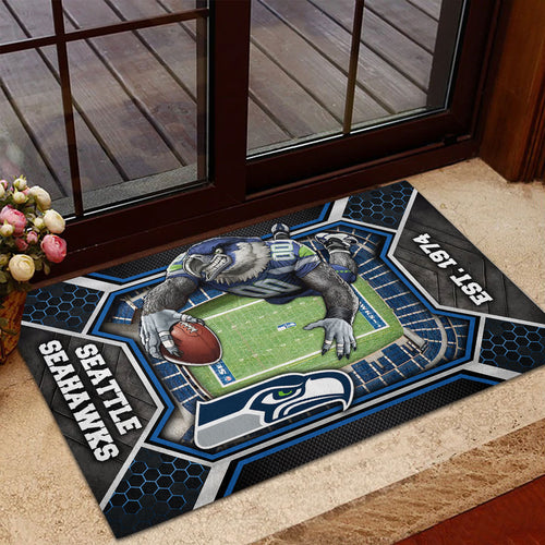 Seattle Seahawks Custom Doormat – HOATT12636