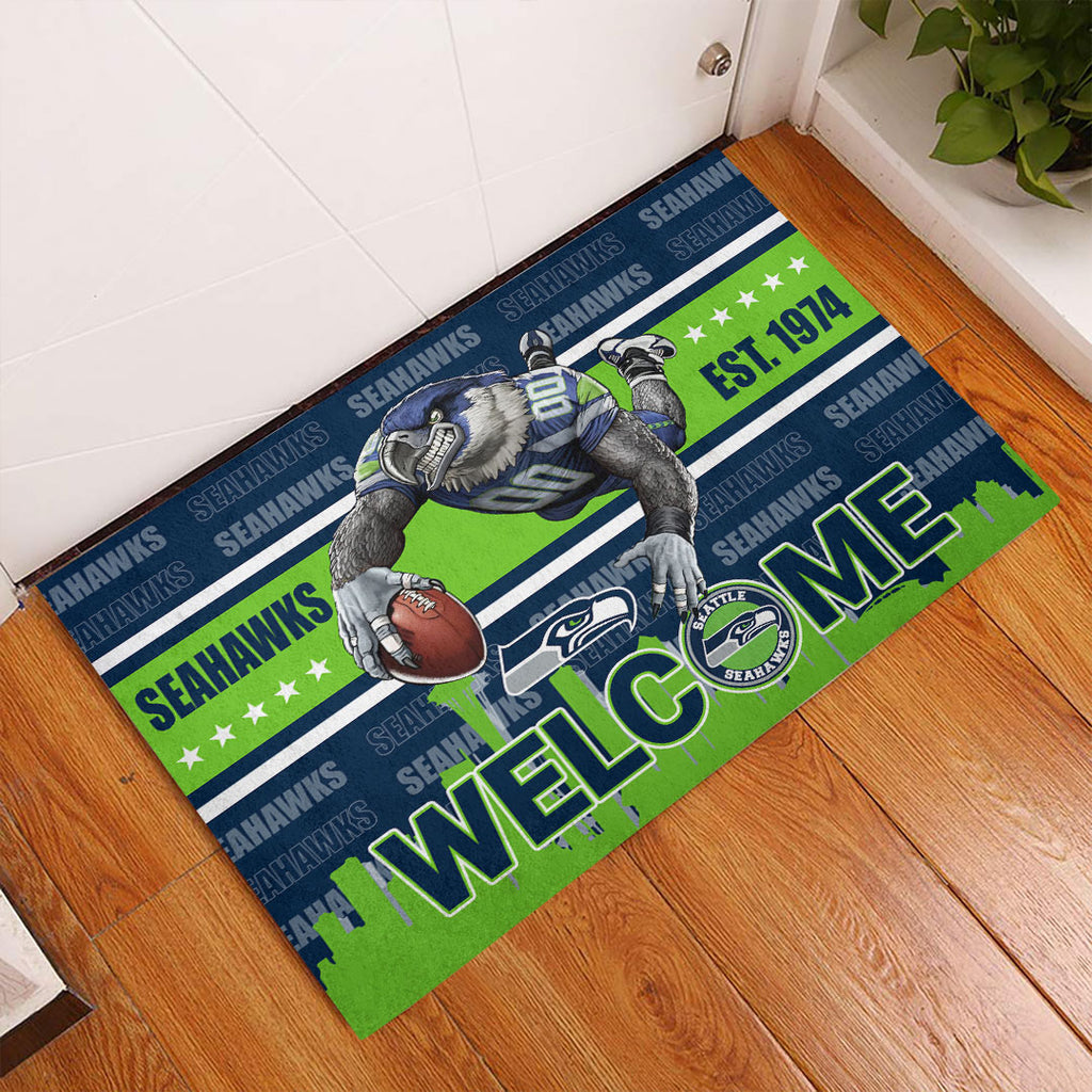 Seattle Seahawks Custom Doormat – HOATT12857