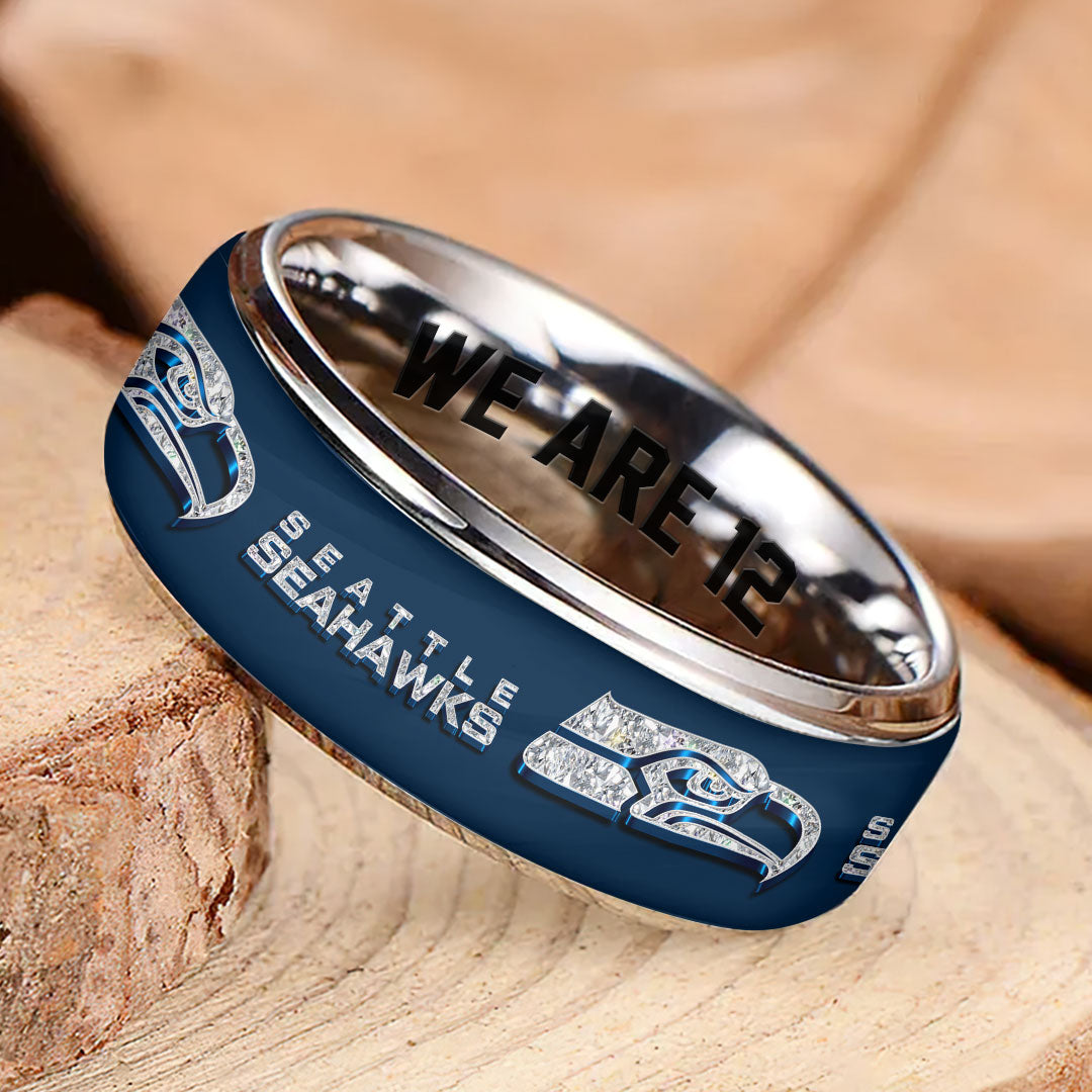 Seattle Seahawks Custom Alloy Ring – HOATT12742
