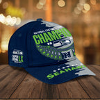 Seattle Seahawks 2025 NFC Champions Classic Cap – TANTN20693