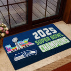 Seattle Seahawks 2025 Super Bowl LX Champions Custom Doormat – TANTN20991