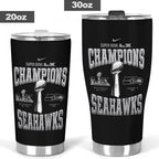 Seattle Seahawks 2025 Super Bowl LX Champions Tumbler Cup – GNE5030