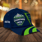 Seattle Seahawks 2025 Super Bowl LX Champions Classic Cap – HOATT16447