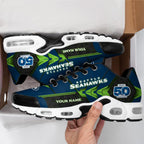 Personalized Seattle Seahawks 50th Anniversary Air Max Shoes – HOATT15756