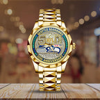 Seattle Seahawks 50th Anniversary 2026 Alloy Luxury Quartz Watch – TMTHU3824