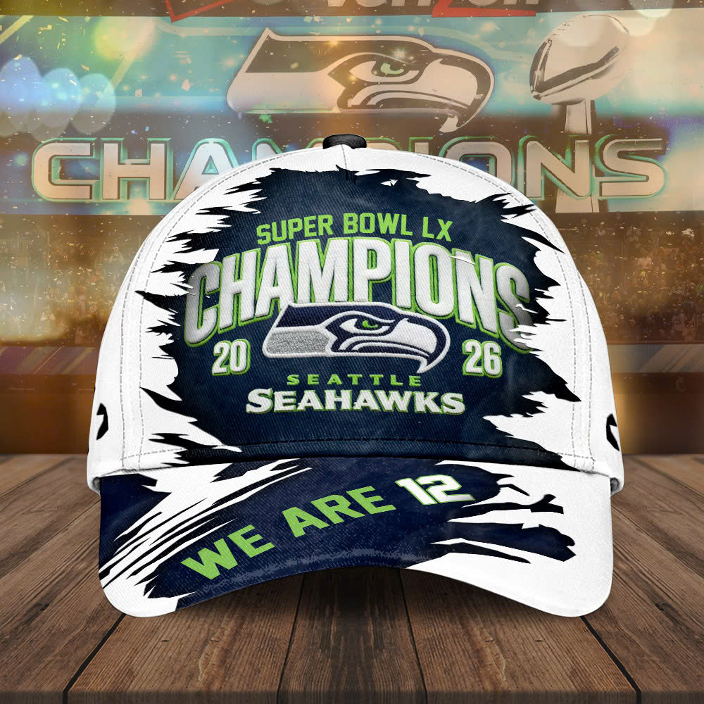 Seattle Seahawks Super Bowl LX Classic Cap – MAITM14761