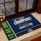 Seattle Seahawks Super Bowl LX Champions Custom Doormat – MAITM14930