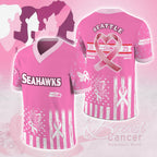 Seattle Seahawks x Breast Cancer Awareness 2025 3D Football Jersey – MAITM12895