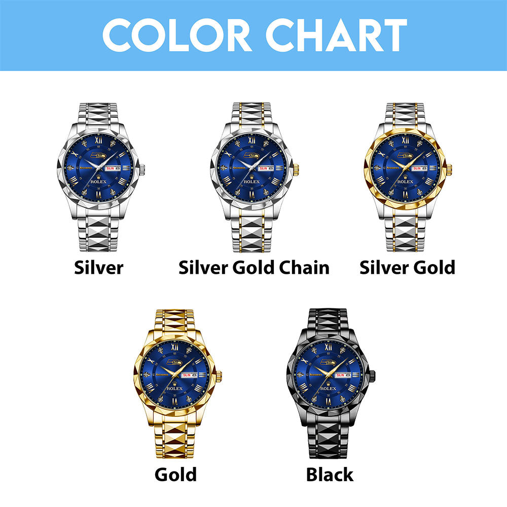 Seattle Seahawks x Rolex Alloy Luxury Quartz Watch – MAITM13410